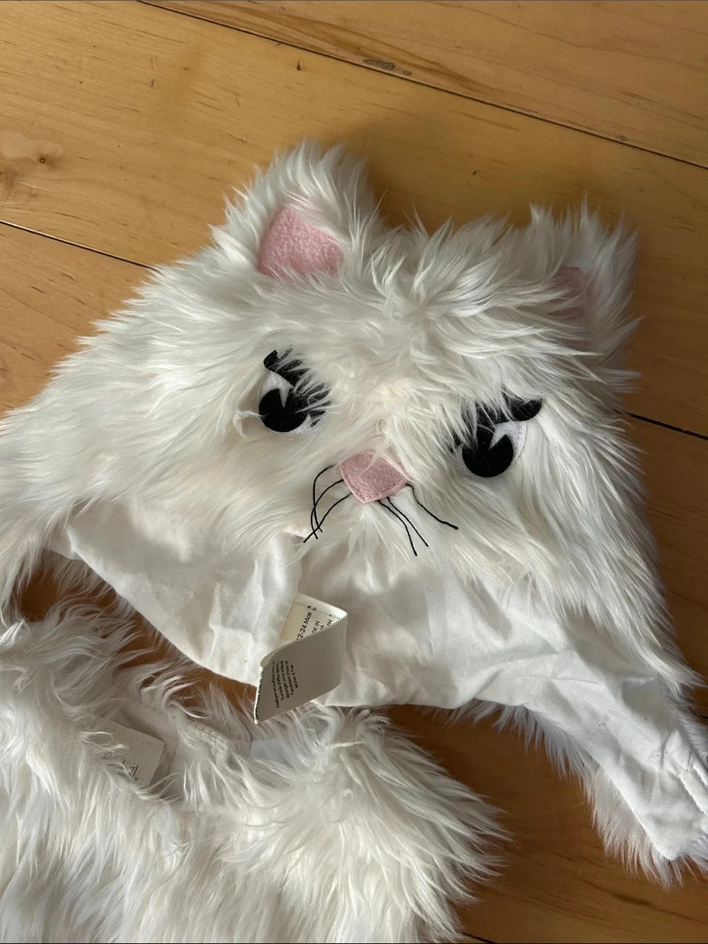 Pottery Barn Kids White Cat Costume 12-24 mos - Picture 3 of 8